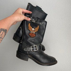 Harley Davidson leather boots